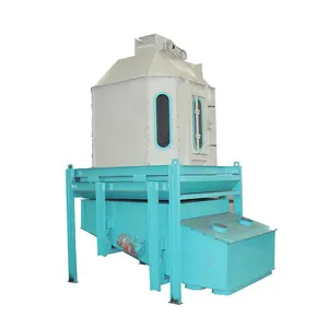 Factory Wholesale Counterflow Feed Pellets Cooler Industrial Automatic Wood Pellet Cooler