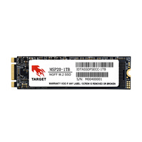 Target 3D TLC NAND Flash SATAIII M.2 2280 1TB Internal SSD Hard Disk Drive untuk Laptop Desktop Komputer Gaming Kapasitas 1TB