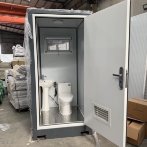 托普雷营地预制厕所厕所模块化浴室公共预制小屋贵宾移动厕所淋浴房铝便携式厕所 - Product Image 1