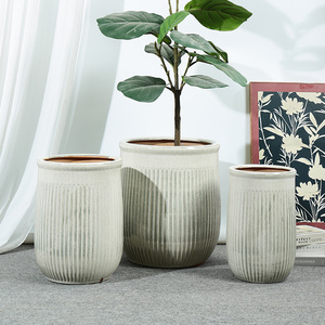 Jardinières en fibre de verre sur mesure de grande taille, pots de fleurs pour la maison, décoration extérieure, grand pot rond pour arbre, pot de fleurs pour aménagement paysager - Product Image 5