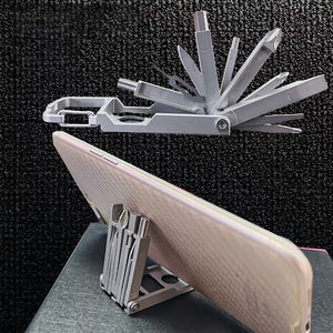 Llave Allen 20 en 1 <span class=keywords><strong>de</strong></span> Acero Inoxidable Premium <span class=keywords><strong>con</strong></span> Logotipo Personalizado, Destornillador <span class=keywords><strong>con</strong></span> Soporte para Teléfono, Hebilla para Camping, Herramienta Multiusos para Tornillos - Product Image 3