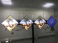 Nouveau lecteur de publicité numérique intelligent Android à écran carré 4K OEM mural pour ascenseur-tailles disponibles 22 "33" 45 "pouces