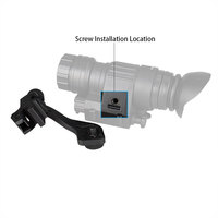 Adaptor Headset J-Arm Plastik untuk Night Vision Mount PVS-14 HK24-0221