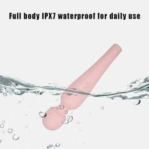 Giocattolo del sesso delle donne adulte del <span class=keywords><strong>Silicone</strong></span> di grado medico impermeabile AV vibratore a 5 velocità ad alta frequenza di vibrazione grande testa di progettazione USB - Product Image 5