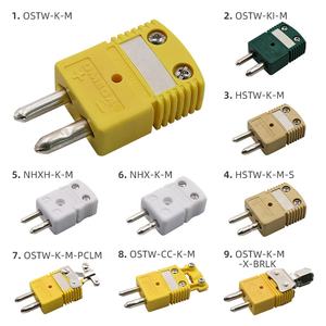 ขั้วต่อเทอร์โมคัปเปิลแบบ K-type แบบกลม ปลั๊กตัวผู้และตัวเมีย - Product Image 3