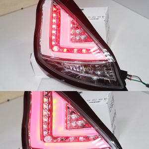 1 Set Fanali Posteriori A LED Per Ford <span class=keywords><strong>Fiesta</strong></span> LED Posteriore Posteriore Della Lampada Chrome 2009-2013 Anno Auto Hatchback - Product Image 3