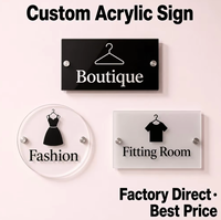 Panneau personnalisé en acrylique pour location de vacances, fixation murale, impression UV, logo découpé au laser, vente en gros