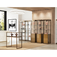 Vitrine de vitrine de bijoux en verre de meubles de magasin de bijoux montres personnalisées design