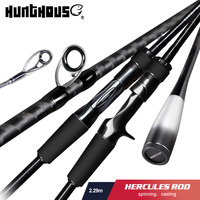 Hunthouse Haste de Pesca com 2 Seções, Produto Novo, 2.29m