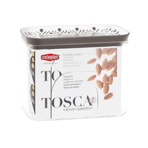 Barattolo <b>plastica</b> (700ml) TOSCA Tortora 55550 - Product Image 2