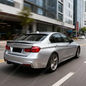 สำหรับรถยนต์ BMW ซีรีส์ 3 F30 ปี 2013 2014 2015 2016 2017 2018 2019 สปอยเลอร์หลังคาท้ายรถทรง Ducktail ชุดแต่ง - Product Image 5