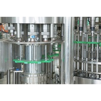 Ligne de production d'eau pure et minérale en bouteille, entièrement automatique, 3 en 1, mini, pour petites entreprises, remplissage et conditionnement