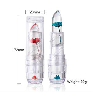 Lápiz Labial de Gelatina de Flores que Cambia de Color, Maquillaje, Bálsamo Labial Mágico de Gelatina de Flores, Bálsamo Labial de Cristal de Color Flor - Product Image 3