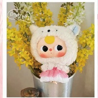 100% Original Adorables Poupées en Vinyle Décoratives 6 Pièces/Boîte Série de Sacs à Fermeture Éclair à Trois Têtes Géantes pour Bébés Boîtes Mystères pour Enfants