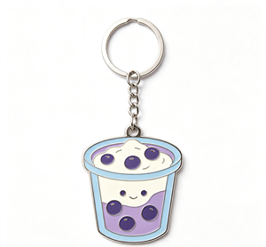 Custom Enamel Bread Keychain Metal Key Chain <b>Cartoon</b> Key <b>Ring</b> PVC Logo Gift Promotional Souvenir - Product Image 5