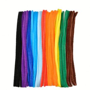 Pipe Cleaners Chenille Stems Bulk 100pcs Polyester Iron Handmade Art Supplies DIY Projects Room Decor Kids Toys Gifts Mosure - Product Image 1