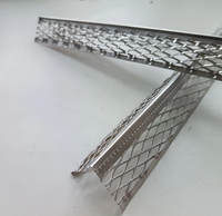 Matériaux de construction de construction Panneau de gypse en aluminium Coin de perle d'angle de cloison sèche pour protecteur de bord de plâtre dans la garde d'angle
