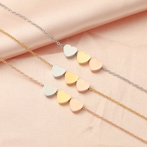 Nuevos Collares de Moda al por Mayor 2024, de Acero Inoxidable con Acabado Pulido, Resistentes al Deslustre, Chapados en Oro de 18K con PVD - Product Image 5