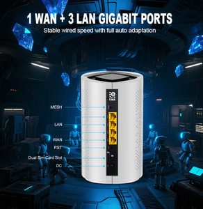 Dual Sim thẻ solt openwrt Router 5G 256Mb DDR3 11ax mt7981b 128Mb Flash Mở nhà sử dụng 5g wifi6 tường lửa QoS VPN Gigabit - Product Image 5