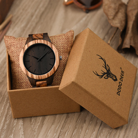 Dropshipping pour DODO DEER Montre en bois de luxe pour homme Style Viking Pointeur à quartz Design antique à la mode Cadeau parfait pour lui