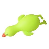 Jouet anti-stress rebondissant en forme de canard, vente en gros, cadeau de décompression pour enfants et adultes
