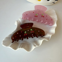 Ensemble de cheveux Liwu de grande taille, style européen et américain, écologique, incrusté de strass, couleur gelée solide, acétate lumineux, couleur personnalisée