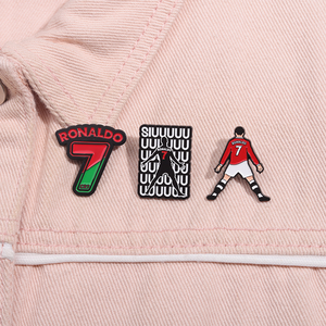 Pin <span class=keywords><strong>de</strong></span> Dibujos Animados Creativo del Jugador <span class=keywords><strong>de</strong></span> Fútbol Portugués Número 7, Ronaldo, Insignias Personalizadas, Broche <span class=keywords><strong>de</strong></span> Esmalte para Solapa, Recuerdo <span class=keywords><strong>de</strong></span> Fútbol - Product Image 5