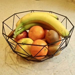 Panier de rangement en métal tressé sur mesure pour cuisine, œufs, aliments et fruits, avec cadre en fer – Tendance 2026, vente en gros - Product Image 3
