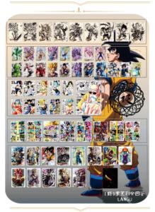 Langu Dragon Ball Troisième Série – Nouvelle Carte Métallique Sun Wukong et Vegeta – Collection de Cartes de Jeux de Société Anime – Cadeau - Product Image 5
