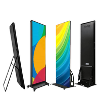 Pantalla LED Publicitaria Portátil P1.86 con Animación, Video Wall de Alta Definición para Tiendas Minoristas, CMS Basado en la Nube