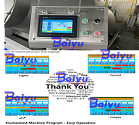 Machine à mariner sous vide Baiyu pour saumon, nouvelle, rapide, inclinable, réfrigération, 100-3000 kg/lot