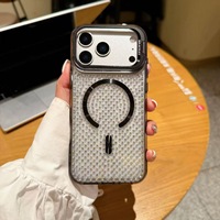 Étui de luxe antichoc pour téléphone portable, coque magnétique antidérapante pour iPhone 17 Air 16 15 14 13 12 11 18 Pro Max