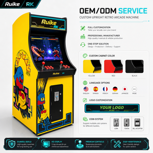 Macchina da Gioco Arcade Verticale Retrò di Lusso Stile Britannico 220V con 1 Anno di Garanzia, Lingua Inglese, per Sale Giochi e Parchi Divertimento - Product Image 5