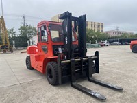 Chariot élévateur à palettes diesel 10T tout-terrain, garantie 3 ans, marque GP, fournisseur de qualité à Shanghai, prix avantageux