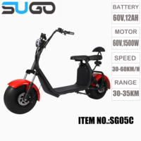 Trottinette électrique rapide 2000W, Scooter électrique ville Coco