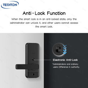 Cerradura Inteligente Universal Tediton para Puerta, con Contraseña, Sin Llave, Huella Digital, Cerradura Digital Inteligente para el Hogar, Cerradura Inteligente - Product Image 5