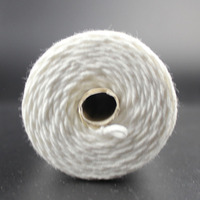 Mèches de bougie en coton tressé de qualité YS, noyaux blancs tissés, matériel de fabrication de bougies, fournitures pour lampes à huile sans fumée, usine