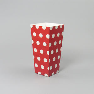 Caja de palomitas de papel cuadrada con logotipo personalizado a la moda, películas, circos, estadio, estilo colorido y divertido, cajas de palomitas de cartón a rayas - Product Image 6