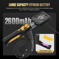 Endoscope numérique à objectif unique AUTOOL SVB308, 1 m, 6 mm, endoscope industriel, caméra d'inspection vidéo HD LCD 4,3 pouces