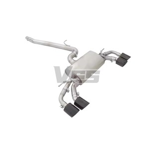 Ống xả cho <span class=keywords><strong>Golf</strong></span> R Mk8 T, hệ thống ống xả Catback có van điều khiển âm thanh Valvetronic - Product Image 2