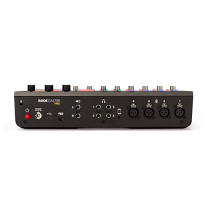 มิกเซอร์ <span class=keywords><strong>Rode</strong></span> Caster Pro 4 แชนแนล ระดับมืออาชีพ พร้อมบลูทูธ USB-C PD มัลติอินพุต สำหรับการแสดงสดและการบันทึกเสียง - Product Image 6