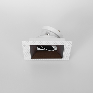 Máx. 13W/Máx. Módulo LED Cuadrado Apex de Aluminio Moderno de 7W/Lámpara GU 10 y MR 16, Downlight Modular Inclinable de Bajo Deslumbramiento - Product Image 6