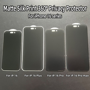 360 °   ฟิล์มกระจกนิรภัยแบบด้าน ป้องกันการมองเห็น สำหรับ iPhone 11 12 13 14 15 16 17 Pro Max Air - Product Image 6