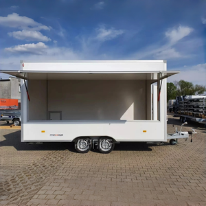 फूड ट्रक मोबाइल फूड कैटरिंग पूरी तरह से सुसज्जित आउटडोर मोबाइल बीयर आइसक्रीम कॉफी कार्ट्स फूड ट्रेलरों को पूरी तरह से सुसज्जित किया गया - Product Image 1