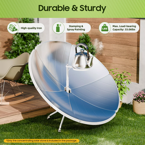 <span class=keywords><strong>Four</strong></span> <span class=keywords><strong>solaire</strong></span> pliable avec sac de transport, cuisinière <span class=keywords><strong>solaire</strong></span> légère pour la randonnée, la pêche, installation facile, pas de carburant nécessaire - Product Image 2