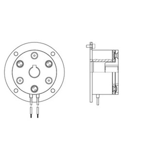 เบรกแม่เหล็กถาวร Compiperm P1 24 โวลต์ 12 แอมป์ ชิ้นส่วนระบบคลัตช์อุตสาหกรรม - Product Image 2