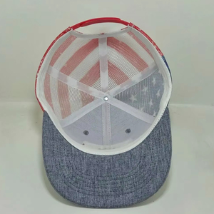 Custom Embroidery Leather Patch 112 Style Trucker Hats <b>Plain</b> High Quality Custom Embroidery Logo Mesh Blank Snapback Sports <b>Caps</b> - Product Image 5