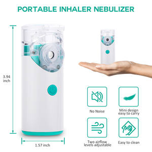Tragbares Mini Electric wiederauf lad bares Ultraschall-Inhalator-Verne bler-Kunststoff netz für Erwachsene und Kinder zu Hause - Product Image 3