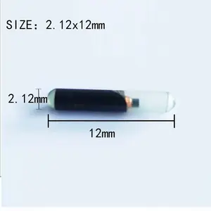 134.2Khz Rfid Voor Huisdier Tracking Dier Identificatie Injecteerbare Microchip Chip Bio Glas Tag