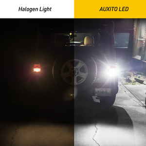 AUXITO 1156 7506 <b>White</b> LED <b>Bulbs</b> 6000K Backup Reverse Lamps Daytime Running Lights - Product Image 3